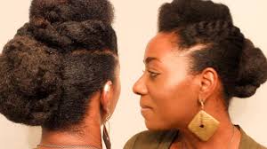 1000+ ideas about marley hair on pinterest | crochet braids … chic bun updo you can do with marley hair if you have shorter hair (via. Natural Hair Quick Updo With Marley Braiding Hair Beautycutright Youtube