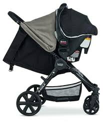 Britax B Agile 4 Stroller With B Safe Infant Carseat Stroller Safest Car Seat Infants Baby Strollers