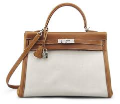A 35cm Barenia Leather Toile Retourne Kelly Bag Kelly Bag Bags Handbag Shopping