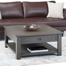 Maybe you would like to learn more about one of these? Simpli Home Monroe Square Coffee Table Grey 38 In X 38 In Axcmon 02 Fg Rona