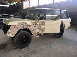 Rangeroverclassic Range Rover Classic Restoration Project White Rr 2doors Range Rover Classic Monster Trucks Range Rover