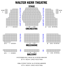 Walter Kerr Theatre Seating Chart