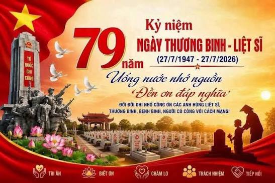 KỶ NIỆM 79 NĂM NGÀY THƯƠNG BINH - LIỆT SĨ!
