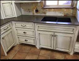 White Cabinets With A Gray Glaze Glazed Kitchen Cabinets Kitchen Renovation New Kitchen Cabinets