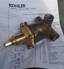 Start with identifying the type of drain your tub has so you know what you're working with. Kohler Niedecken Need Information On Very Old Shower Mixing Valve Terry Love Plumbing Advice Remodel Diy Professional Forum