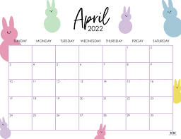 april 2022 calendars 25 free printables printabulls
