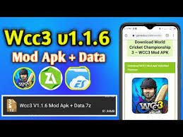 Wcc3 Mod Apk V1 1 6 Mod Apk Mod Data 101 Working Youtube