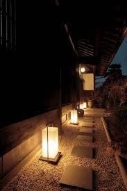 Japanese Garden Lighting For The Walkway Along The Side Of The House Japanese Garden Lighting Garden Lighting Design Landscape Lighting Design