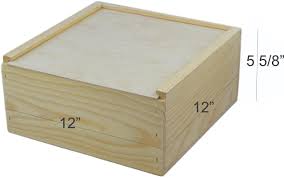 Maybe you would like to learn more about one of these? Wooden Slide Top Box 12x12x6 Poole Sons Inc