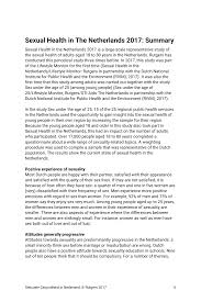 People of dutch ancestry outside the netherlands. Https Www Rutgers International Sites Rutgersorg Files Pdf Summary Sexualhealthnl 2017 Pdf