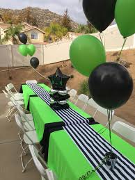 Theme 16th Birthday Party Ideas For Boys Boys 10th Birthday Party Theme Green Black Video Games Birthday Party Boy Birthday Party Themes 16th Birthday Party