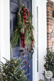 50+ statement christmas door decorations for the jolliest home ever. Festive Frugal Christmas Porch Decor On Sutton Place