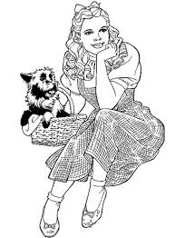 Printable Wizard Of Oz Coloring Pages Free Coloring Sheets Wizard Of Oz Color Wizard Of Oz Characters Dorothy Wizard Of Oz