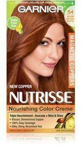 Garnier Nutrisse Nourishing Color Creme Permanent Haircolor Limited Edition Magnetic Coppers Medium Natural C Hair Color Hair Color Auburn Brown Hair Mascara