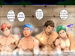 Hot Spring Episode of Byu! Academy gay porn comic - the best cartoon porn  comics, Rule 34 | MULT34
