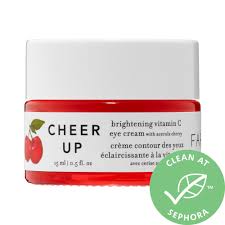 Cheer Up Brightening Vitamin C Eye Cream With Acerola Cherry Farmacy Sephora In 2020 Acerola Cherry Acerola Anti Aging Cream Essential Oils