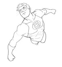 El archivo esta diseñado para foam o foami. How To Draw Green Lantern Flying Drawing And Digital Painting Tutorials Online