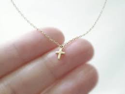 Sterling silver 55cm curb chain. Tiny Gold Cross Necklace Small Gold Cross Delicate Dainty Etsy Gold Cross Necklace Tiny Cross Necklace Gold Chains For Men