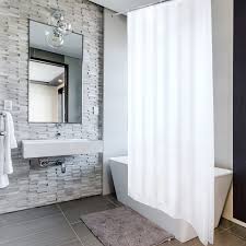 Valneo Duschvorhang Mit Anti Schimmel Effekt Weiss 180 X 200 Cm Inkl Befestigungsringen In 2020 Duschvorhang Badezimmer Zubehor Dusche