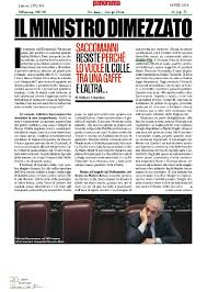 Cingolani, with 8 highly influential citations and 25 scientific research papers. Cingolani Racconta Su Panorama Il Ministro Dimezzato Formiche Net