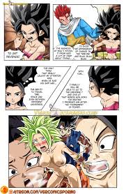Trunks and Caulifla - Porn Comics