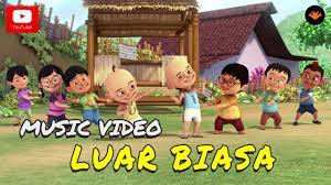 Perjalanan jauh tak ku rasa. Upin Ipin Luar Biasa Official Music Video Youtube