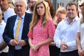 The afternoon wedding, in london's main roman catholic cathedral — less than a mile from 10 downing street — was carried out in extreme secrecy, according to the mail and the sun. Carrie Symonds Dress Worn By Boris Johnson S Girlfriend Sells Out Within Hours The Independent The Independent
