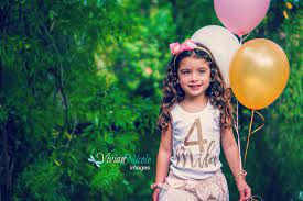 4 Year Old Birthday Shoot Birthday Photography Kid Photography Child Photography Girl Little Girl Poses Children Photography