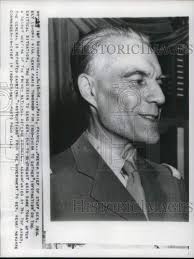 1954 Press Photo French Chief of Staff General Paul Ely in Paris, France