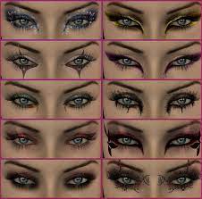 Eyes Different Eye Makeup Styles Halloween Eye Makeup Fantasy Makeup Dramatic Eye Makeup