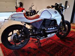They were mostly bought in. Bmw K100 Caferacer White Caferacerwebshop Com