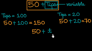 Invoice information refers to the information regarding the commercial invoice What Is A Variable Hindi Video Khan Academy