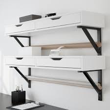 Ekby Alex Shelf With Drawers White Ikea Schubladen Regal Ikea Schubladen Schubladen