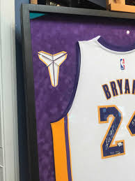 Black Mamba Logo With Yellow Accent Jacquez Art Jersey Framing