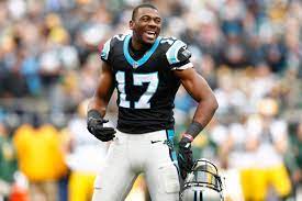 Carolina panthers' devin funchess (17) takes the field prior to the start of an nfl football game against the baltimore ravens in charlotte, n.c., sunday, oct. Carolina Panthers Wr Devin Funchess Could Reach 1 000 Receiving Yards Cat Scratch Reader