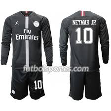 19.9€ 23.0€ camiseta borussia dortmund 1ª. Camisetas Paris Saint Germain Neymar Jr 10 Jordan Negro Ninos Tercera Equipacion 2018 2019 Manga Larga