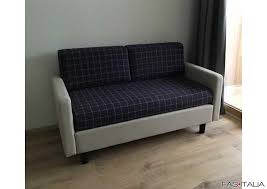 Letti a scomparsa singoli, piazza e mezza e castello per arredare la cameretta in modo funzionale. Divano Letto Singolo In Ecopelle 210x86 Cm Fas Italia