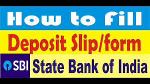 Sbi deposit form fill up. How To Fill State Of India Pay In Slip Form Correctly Banking Guide