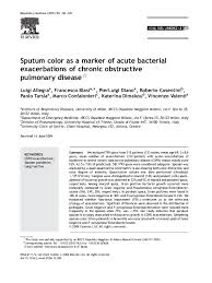Pdf Sputum Color As A Marker Of Acute Bacterial