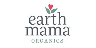 Mama logo is fun logo featuring a mama doing phone call while cooking. Earth Mama Organics