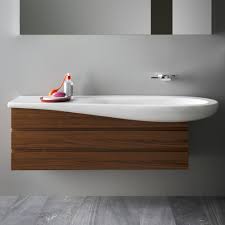 Basin for bathroom, more retro type. Laufen Alessi One Vanity Washbasin White With Clean Coat Without Tap Hole Without Overflow H8149744001091 Reuter