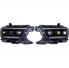Tacoma's available led headlights use led elements for both the low and high beams, giving you bright, efficient light when you need it. 2016 2020 Toyota Tacoma Xb Led Headlights