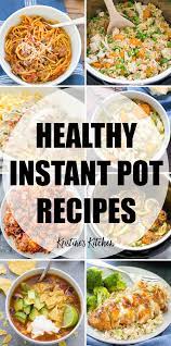 This recipe is deliciously hearty and creamy with chicken, beans and the perfect blend of chili spices. 29 Healthy Instant Pot Recipes Quick Easy Kristine S Kitchen