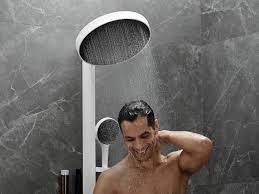 Hansgrohe hand showers fit all shower hoses. Shower Panels And Systems Complete Showering Indulgence Hansgrohe Int