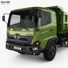 Capacitación hino colombia tema luces y testigos hino 500. Hino 500 Fg Tipper Truck 2016 3d Model Vehicles On Hum3d