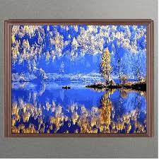 Malen Nach Zahlen Fischerboot Am See Mnz Bbl 044 Artwork Starry Night Art