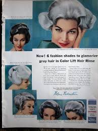 The shampoo should also boost the health of your. 1961 Helena Rubenstein Hair Rinse Color Lift Glamorize Gray Hair Ad Hair Rinse Color Hair Rinse Hair Color For Women