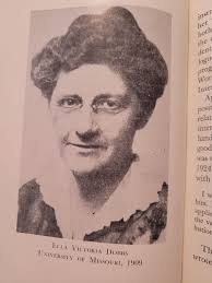 Signed Ella Victoria Dobbs A PORTRAIT BIOGRAPHY Phi Lamda Theta 1960  Missouri