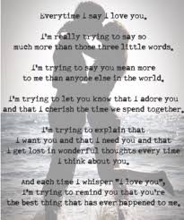 Love Means More Than 3 Words Relationship Quotes Love Quotes Words