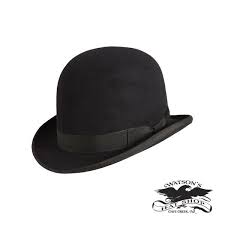 Bowler Hat Has Never Been Out Of Fashion The Tall Bowler Watson 039 S Hat Shop Hats For Men Hat Shop Bowler Hat